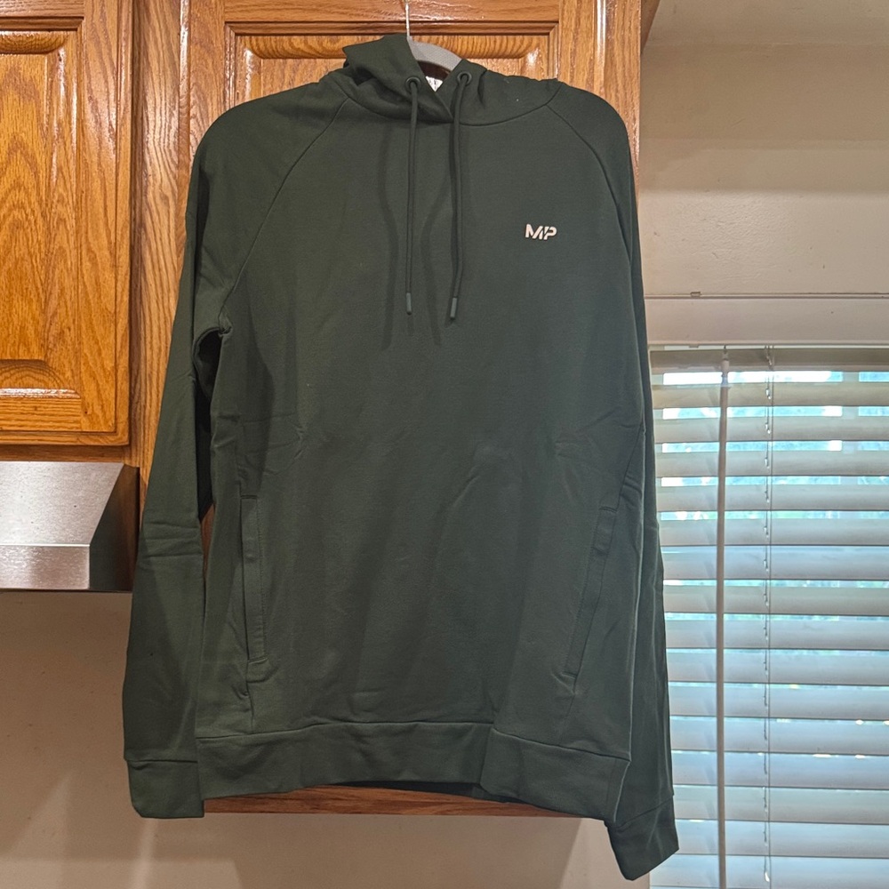 NWT Men's MyProtein Green Kangaroo Hoodie size MEDIUM (38-42)